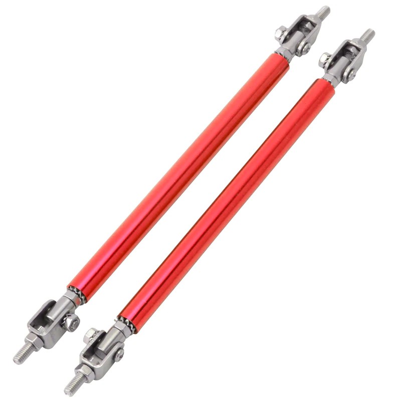 Universal 1 Pair Car Splitter Rods 75/100/150/200mm Racing Adjustable Front Rear Bumper Lip Support Strut Brace Tie Pull Bar Kit I3557714957 - View #7