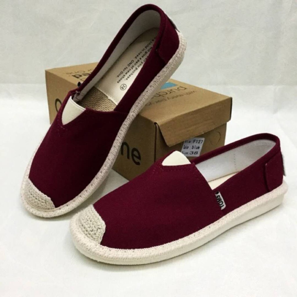 Toms Korean Canvas Women�s shoes Class A Shopee Philippines