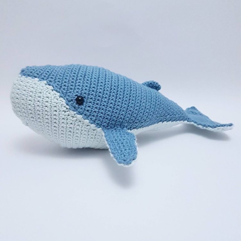 Crochet Humpback whale from 'Extraordinary Attorney Woo' Amigurumi ...