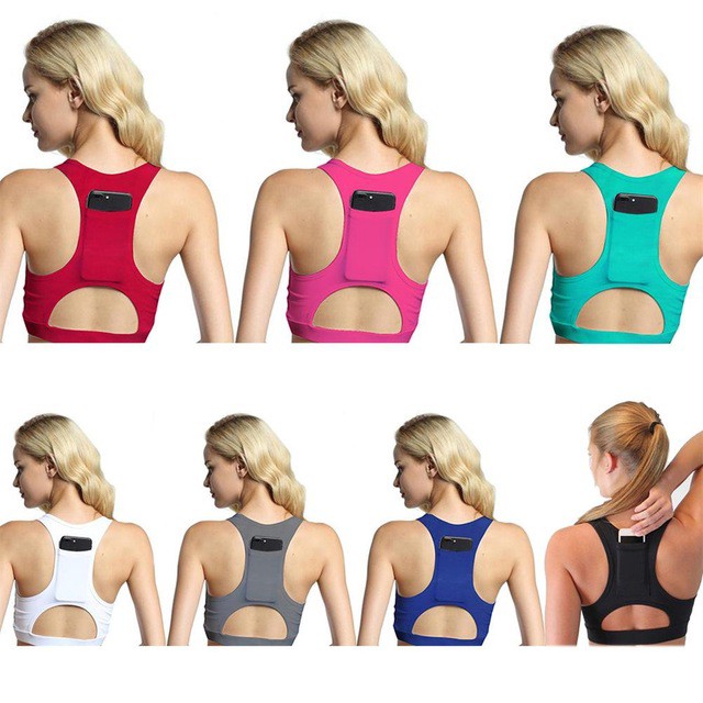 pocket sports bra