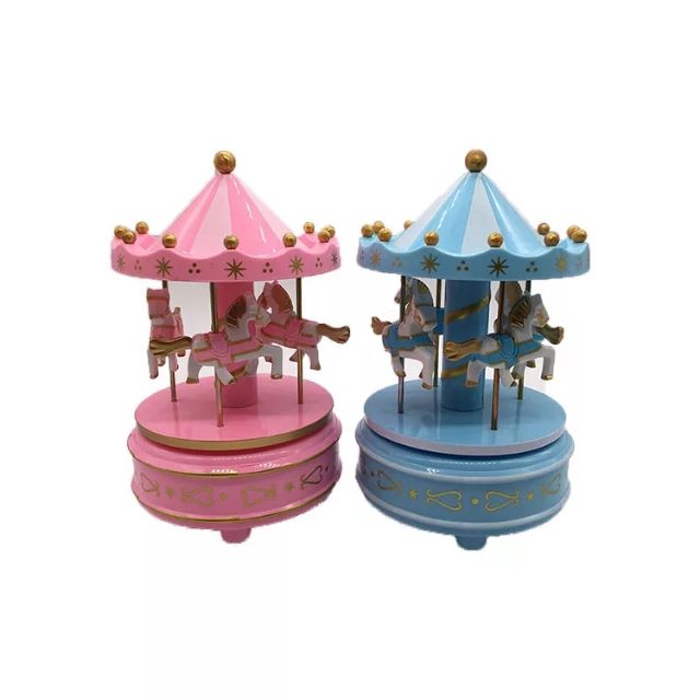 wind up musical carousel