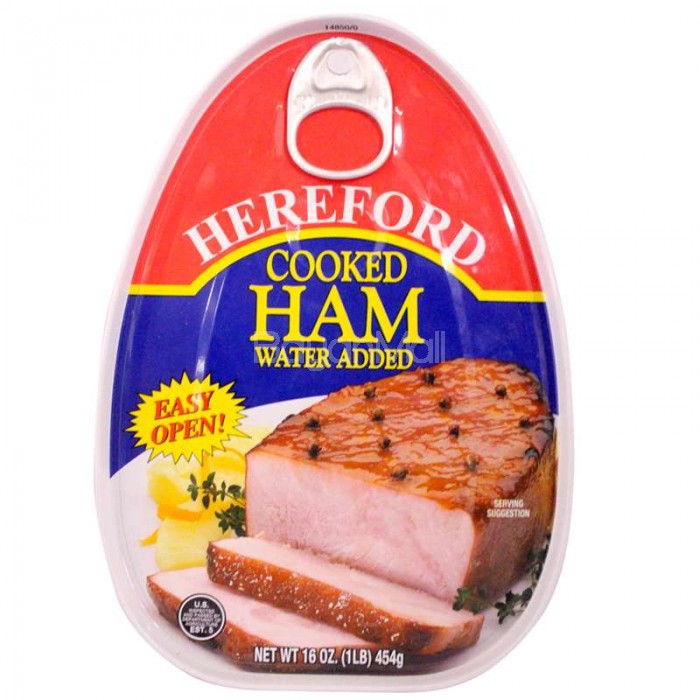 Hereford Cooked Ham Water Added Easy Open 454g Shopee Philippines