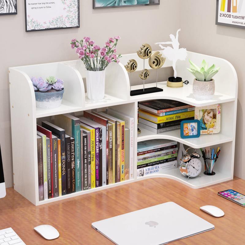 children's desk with bookshelf