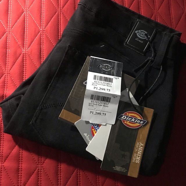 dickies black skinny jeans