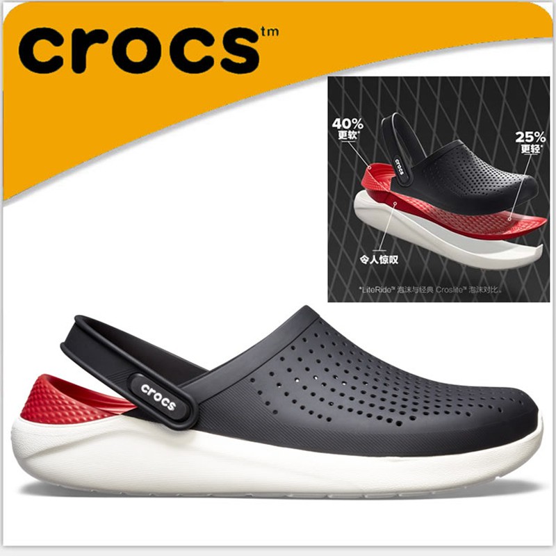 sandal crocs shopee