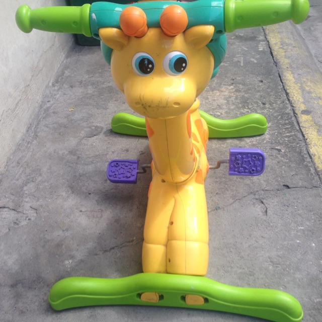 vtech ride and learn giraffe bike