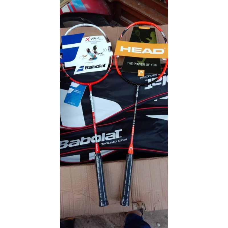 Head & BABOLAT BADMINTON Racket (Ready To Use) Shopee Philippines