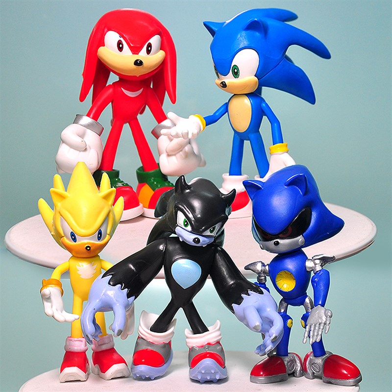 10pcs/Lots Sonic the Hedgehog 2 The Movie 15cm Articulated Movable ...