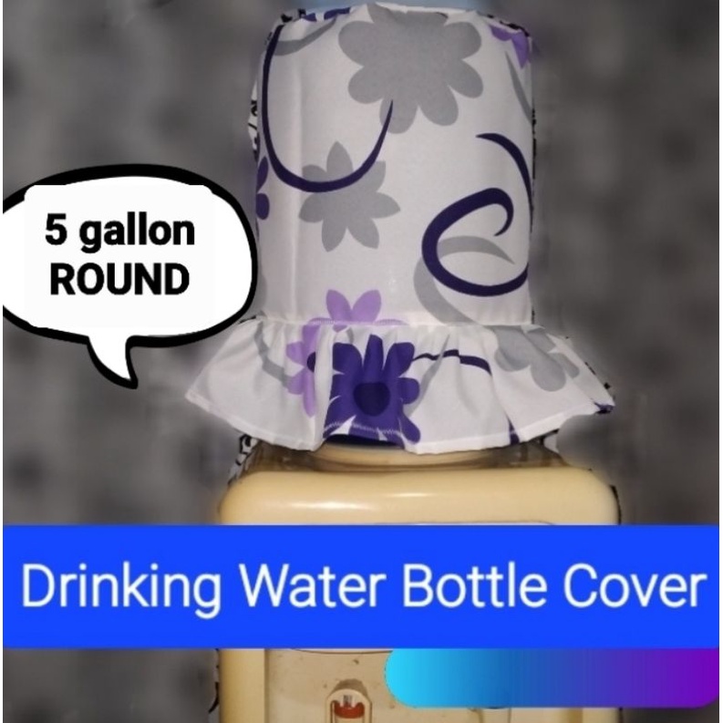 Mineral Water Round 5 Gallon Fabric Cover Drinking Bottled Water Cover ...