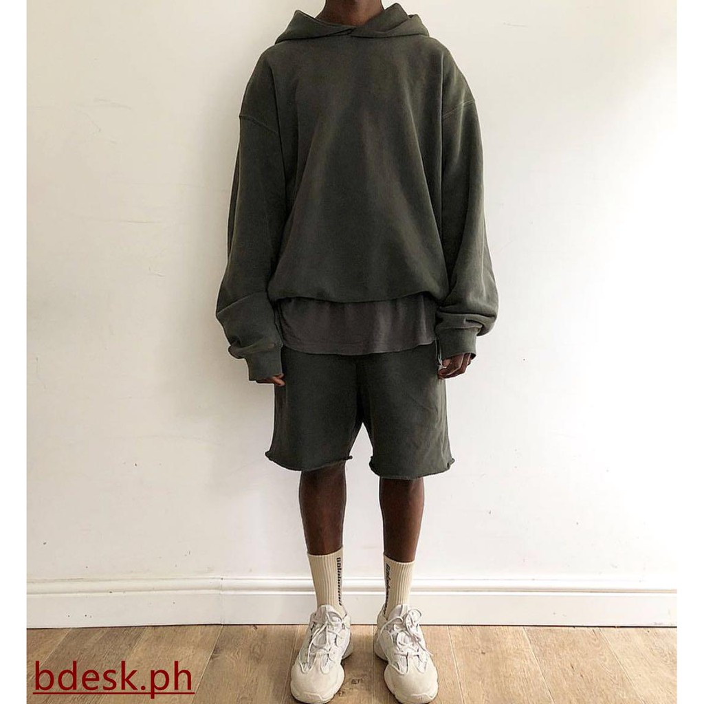 yeezy sweat shorts