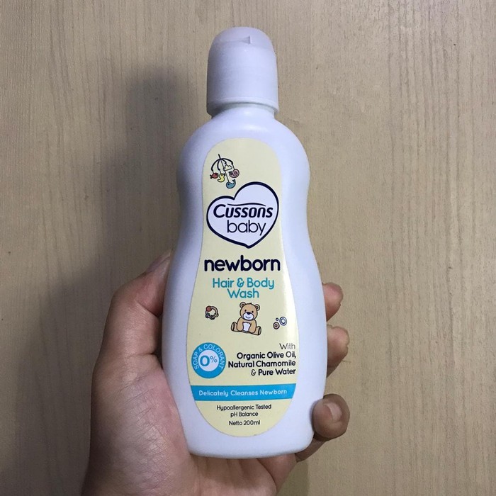 cusson baby newborn hair and body wash