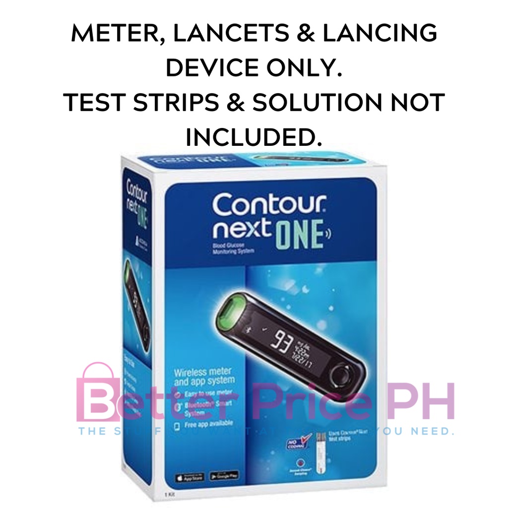 Contour Next One Blood Glucose Meter Kit *READ DESCRIPTION* Shopee