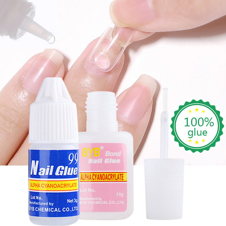Fast Dry Nail Glue False Nail Tips UV Gel Polish Fake Nails Extension  Adhesive Super Glue Acrylic Na | Shopee Philippines