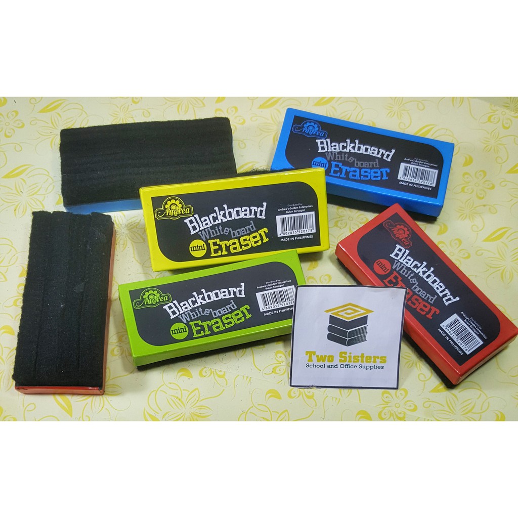 Quality Mini White Board / Black Board Eraser Shopee Philippines