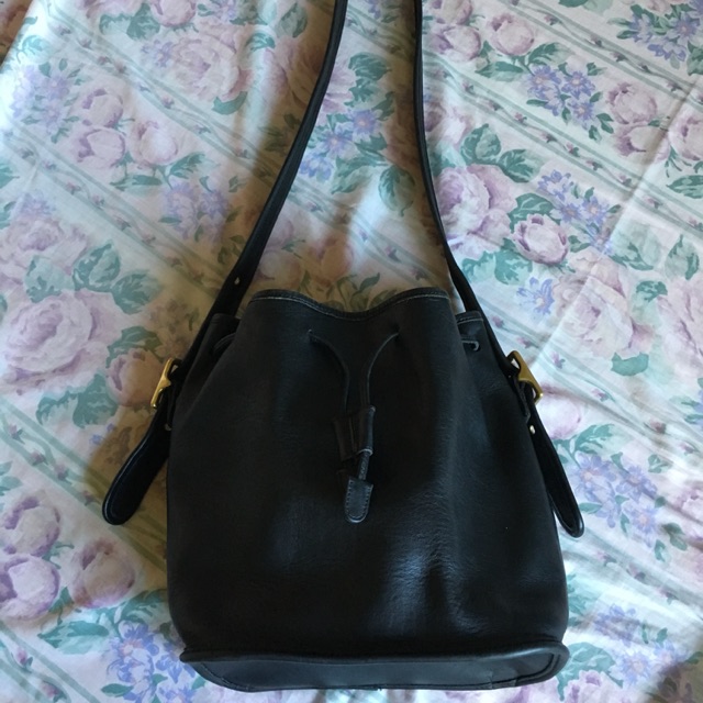 vintage coach bucket bag