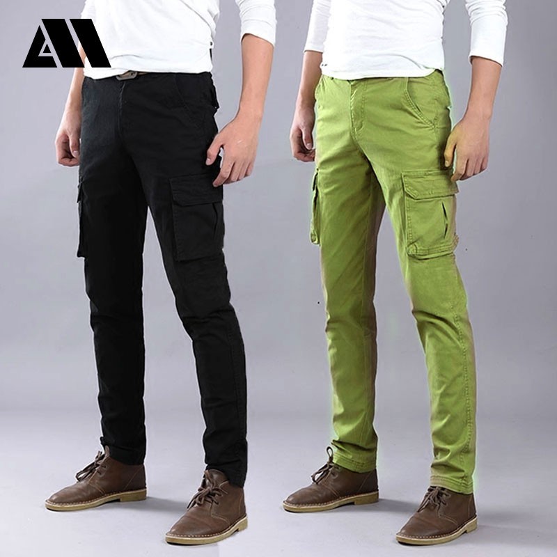 men's straight six pants