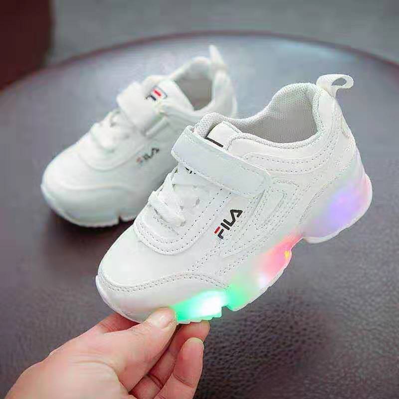 white filas for kids