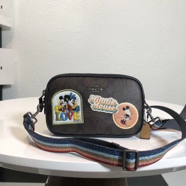 coach sling bag mickey mouse