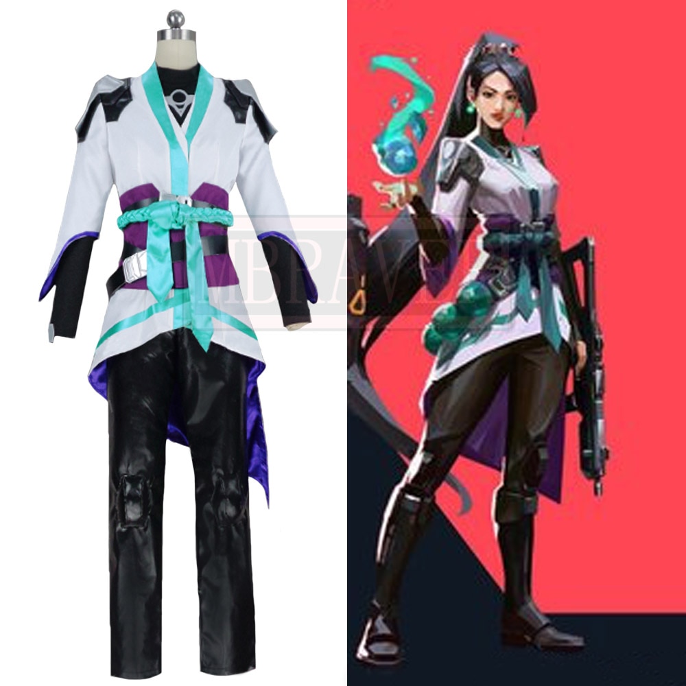 Game Valorant Sage Cosplay Costume Cos Halloween Christmas Party ...