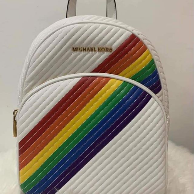 rainbow michael kors backpack