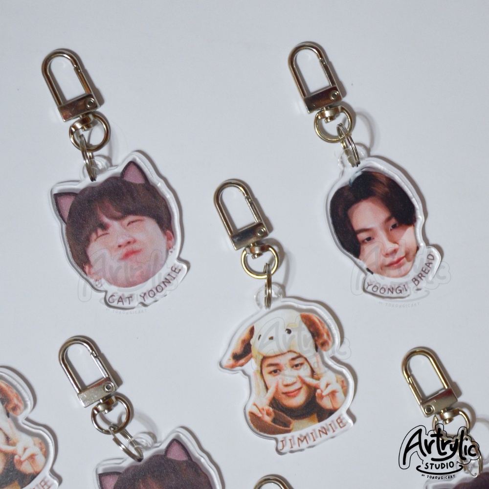 Bangtan Keyrings Bts Fan Made Merch Artrylic Studio By Torongicart Shopee Philippines