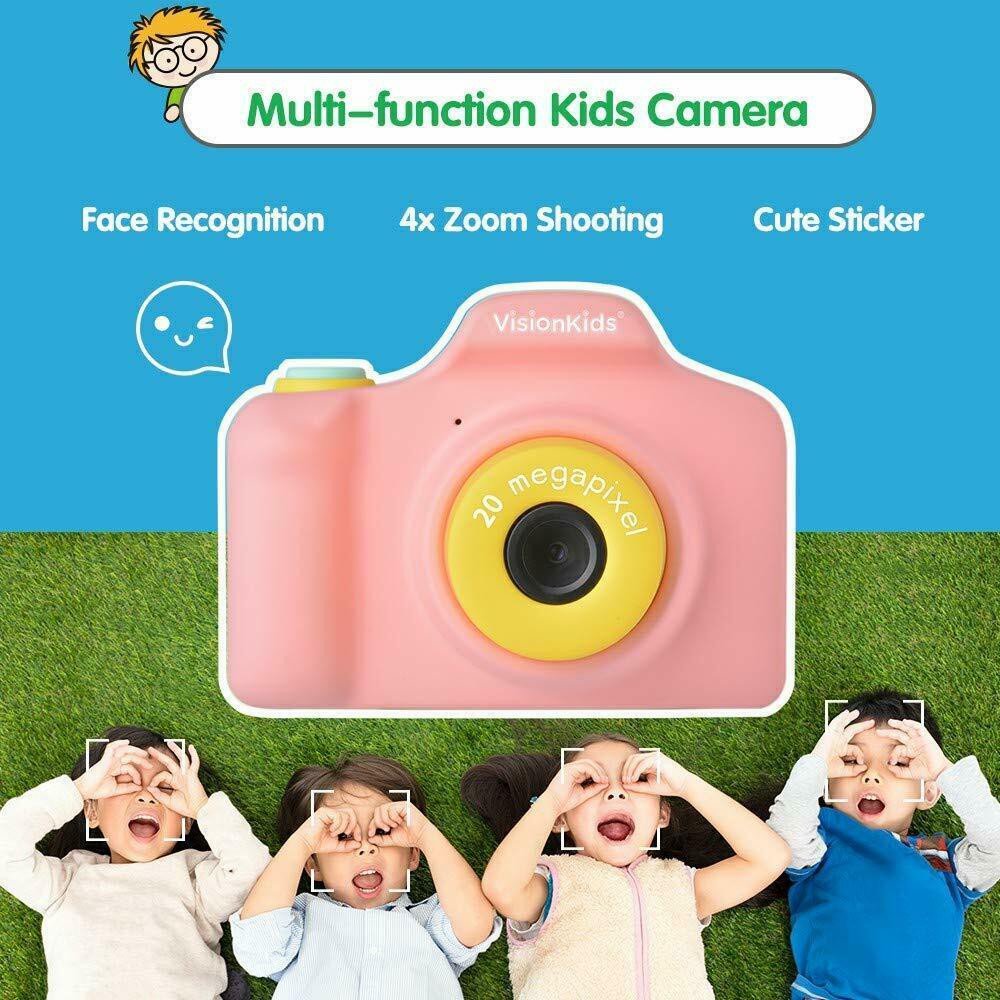 Visionkids 20 Megapixels Happicamu Plus Kids Camera Mini Digital Cam 