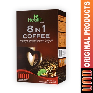 UNO Original 8in1 Coffee Mix w/ Omega 3 and Tongkat Ali 21grams x 20 sachets/Box