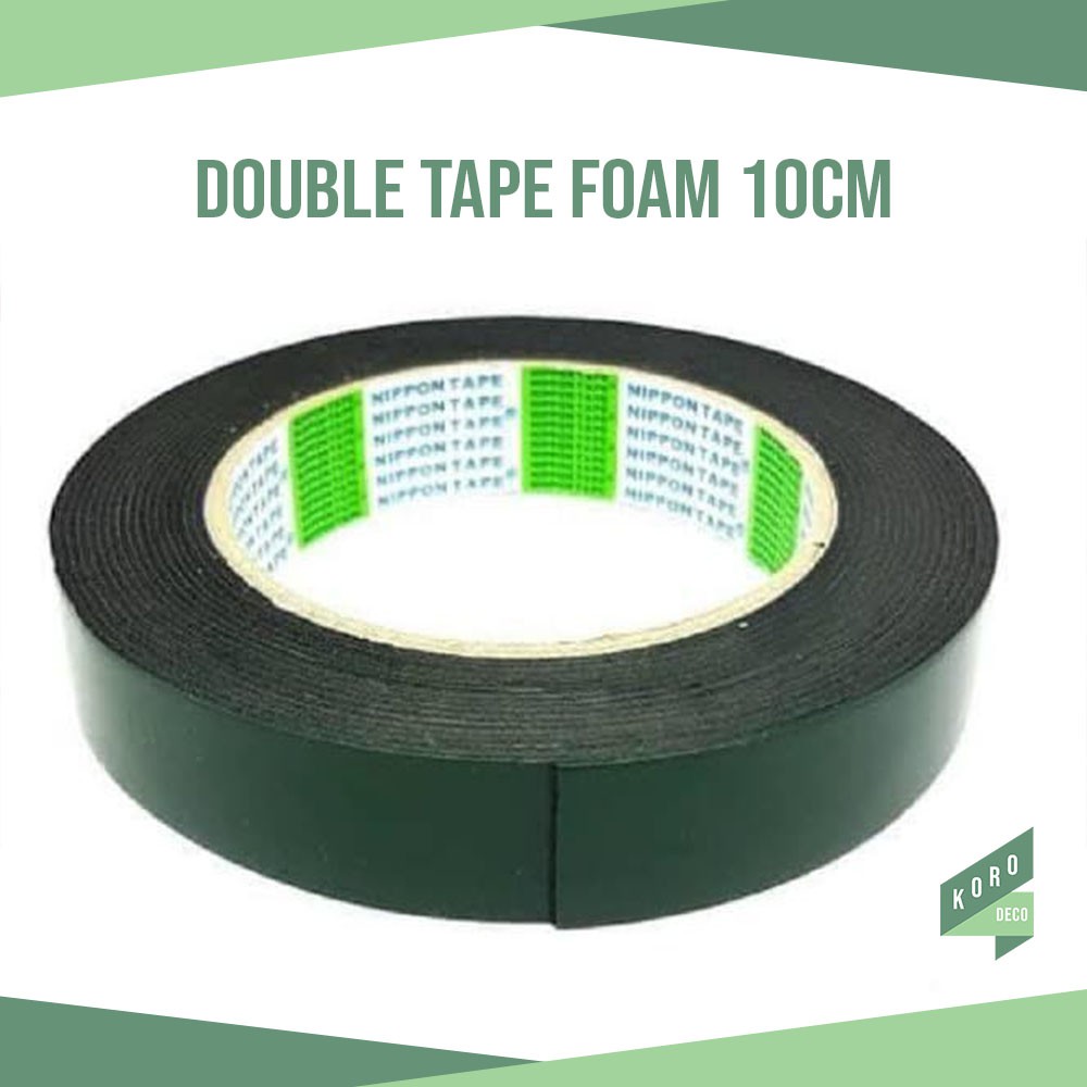 10cm Double Sided Foam Tape Adhesive Glue On Wall Shopee Philippines