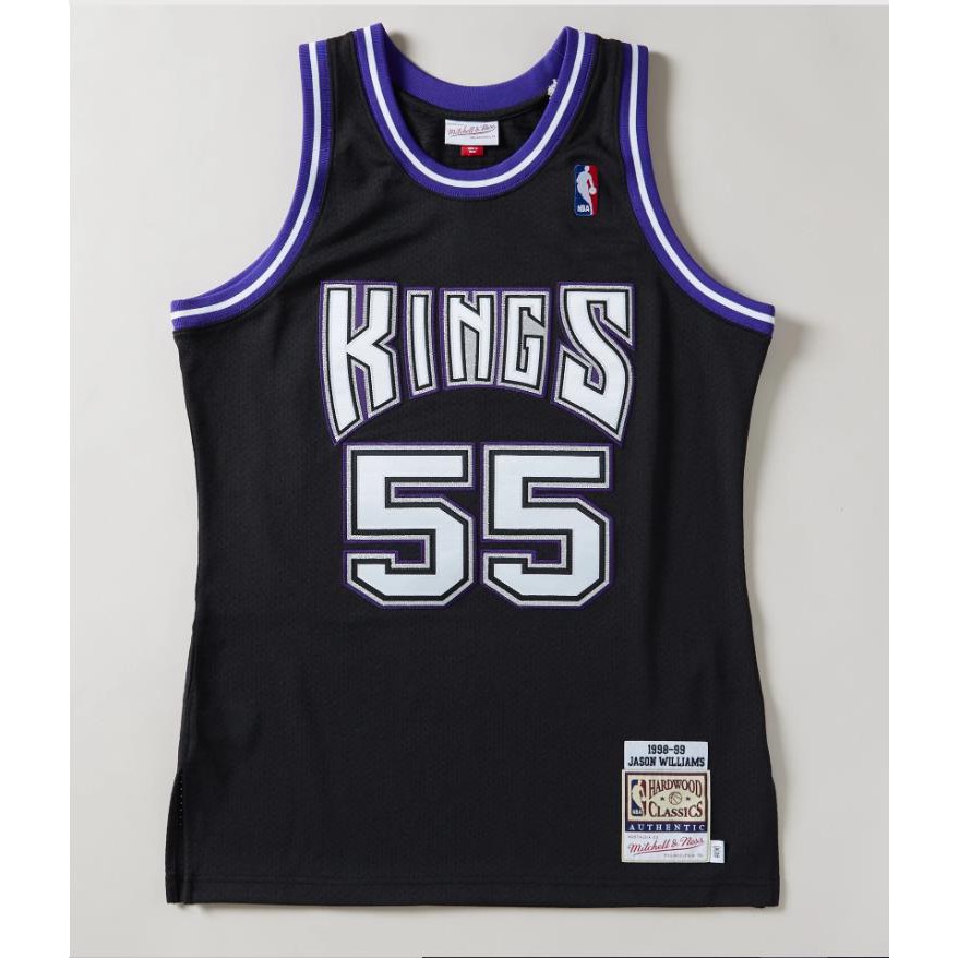 Jason Williams #55 Sacramento Kings Black 2000-01 Hardwood Classics ...