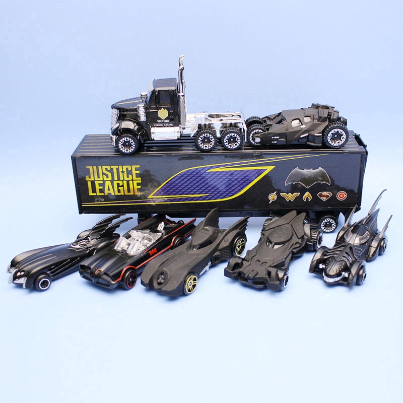 7 pcs/lot 164 The Dark Knight Batman Car Toys Model Alloy Shopee