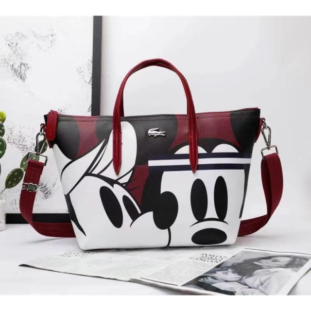 lacoste disney bag