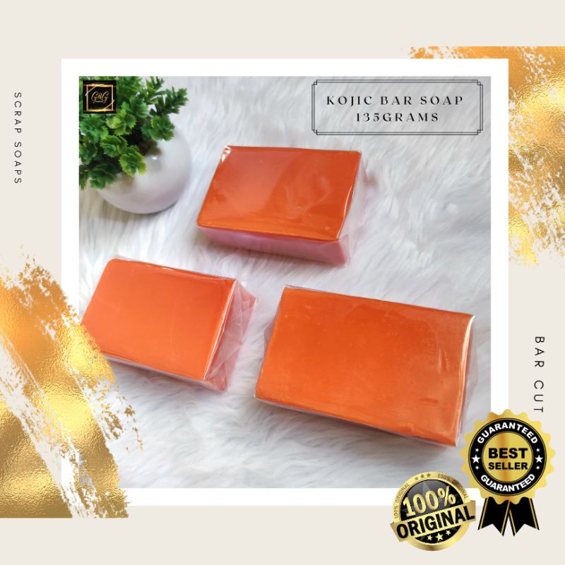Kojic Bar Soap 100% Authentic and Effective with freebie (Deformed)