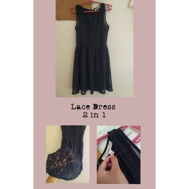 black lace dress sale