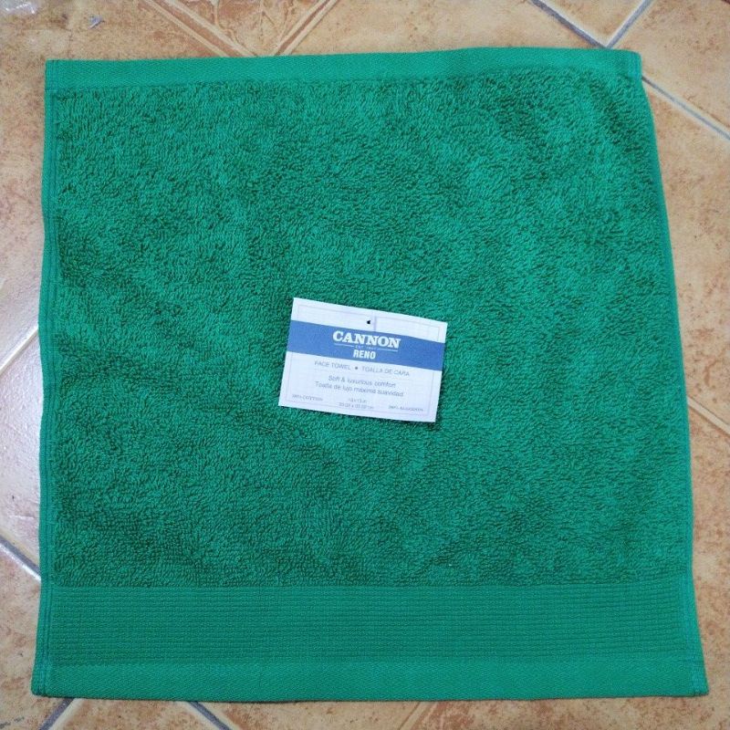 cannon face towel 13x13 in