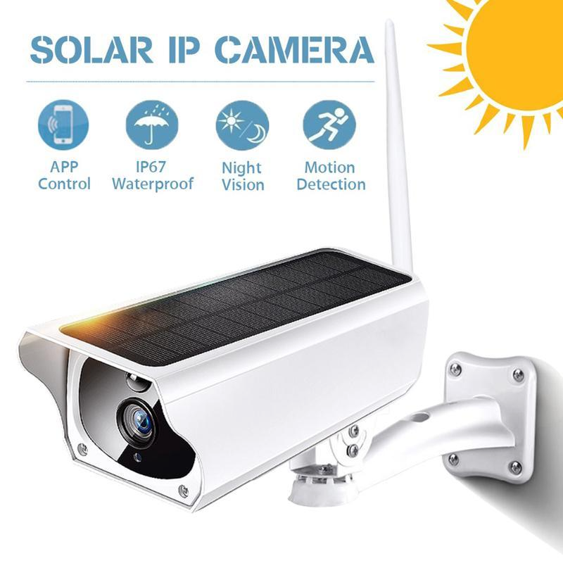 Solar IP Camera Outdoor Wifi HD 1080P 