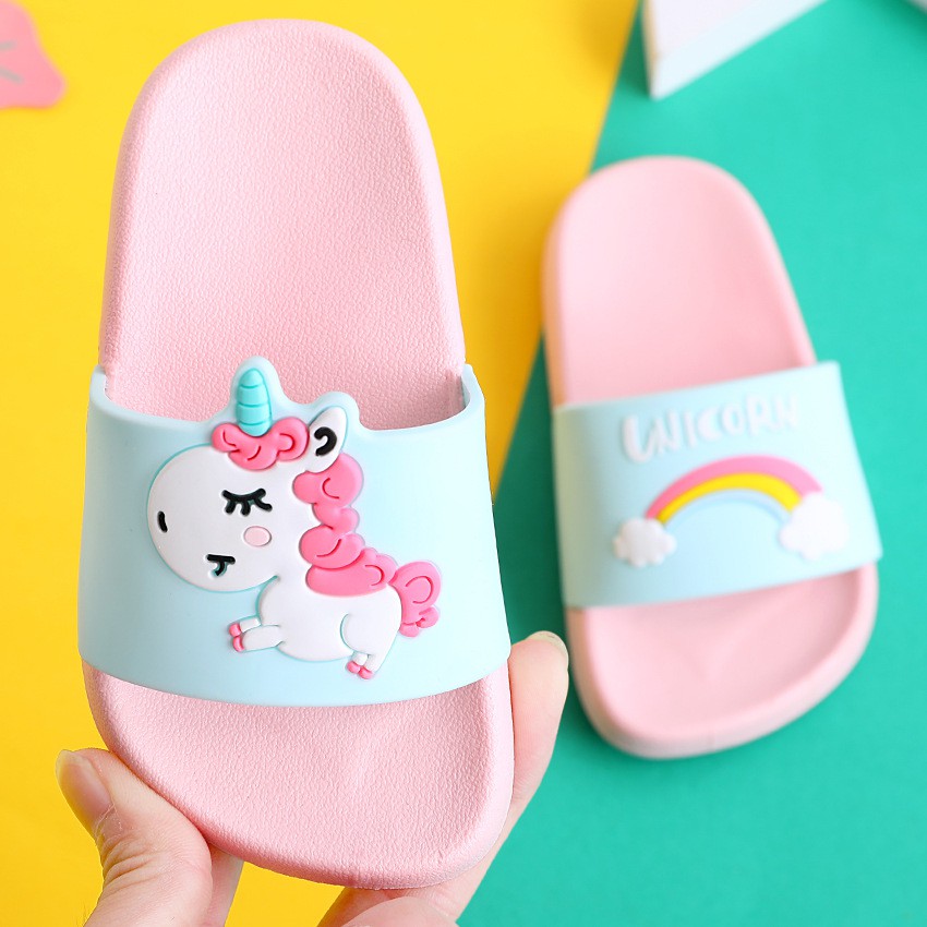 unicorn slippers baby