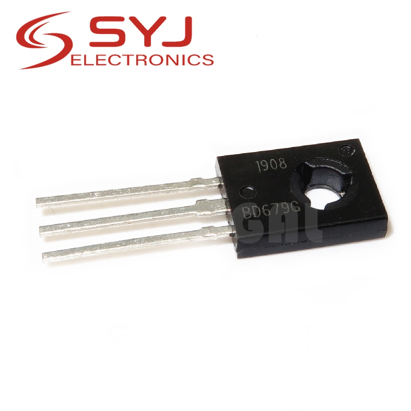 10 Pezzi BD679A - Transistor Darlington 4A 80V TO126, Nuovi, Marca Generica