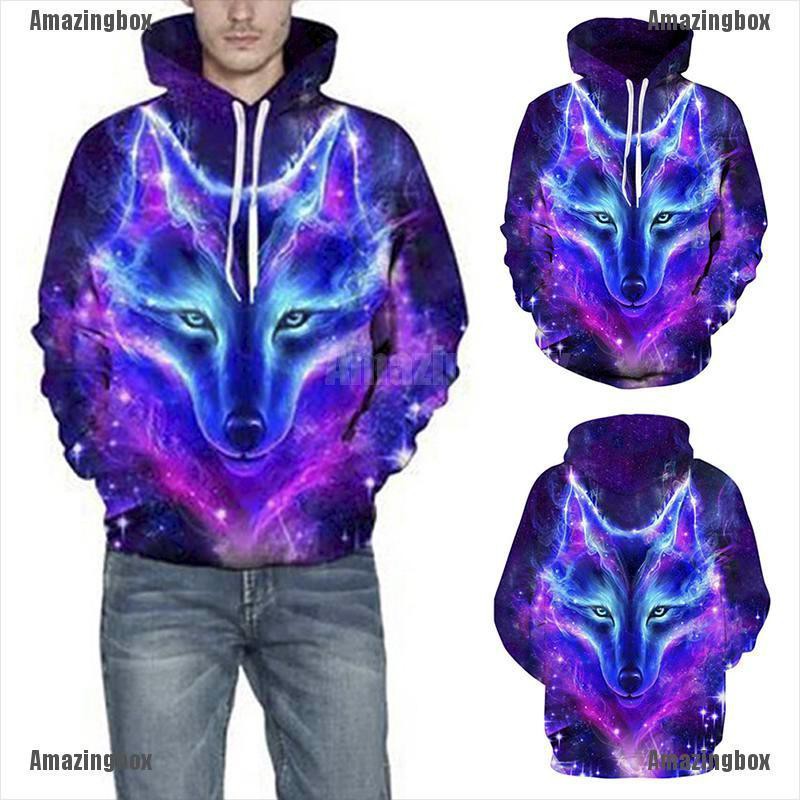 hoodie wolf 3d