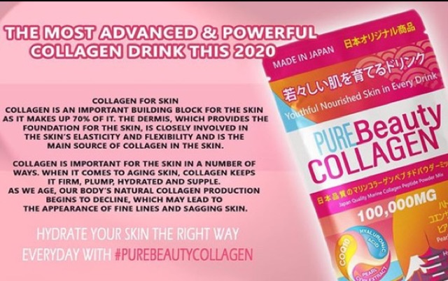 Pure Beauty Collagen Authentic From Japan Anti Aging Shopee Philippines Устраняет жирный блеск, морщины, потерю эластичности. pure beauty collagen authentic from japan anti aging