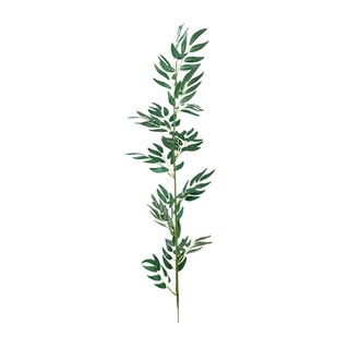 Eucalyptus Branches Flower Plant Bamboo Leaves Cuttings Fake Green Plants Ornament Artificial Flowers Indoor Home Decoration Wedding Party Supplis Room Decorate Silk Cloth Living 100cm Display Potted Simulation Wicker #6