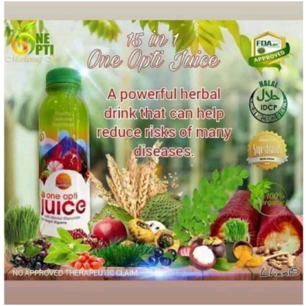 One Opti Juice Drink 1 Bottle 30g | Shopee Philippines