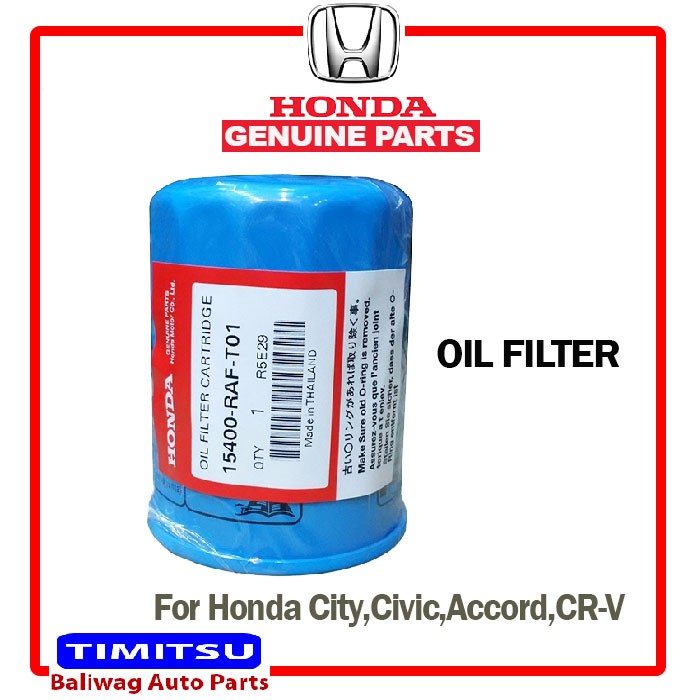 ORIGINAL HONDA OIL FILTER FOR HONDA CITY,CIVIC,JAZZ,CRV PART NO. 15400
