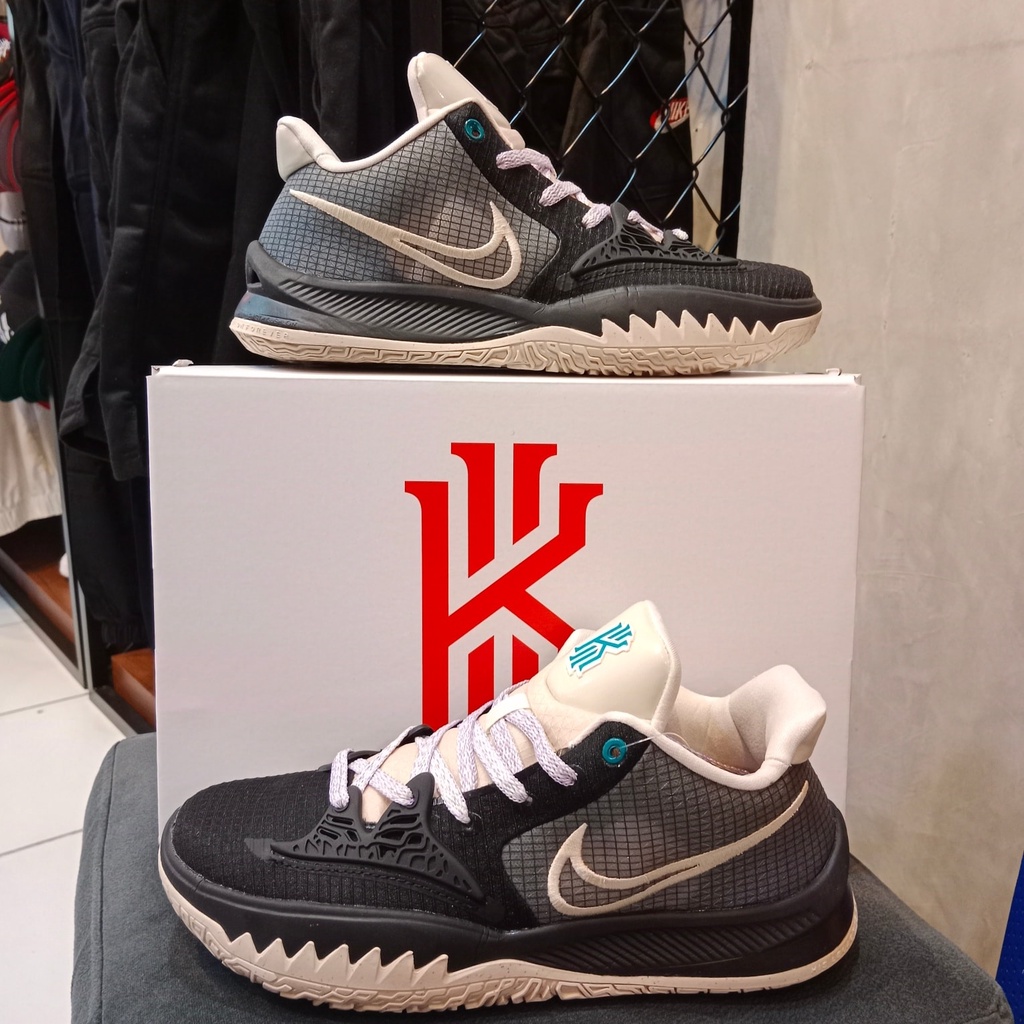 Nike Kyrie Low 4 "Black Rattan" Basketball Shoes (Highest Quality Pair