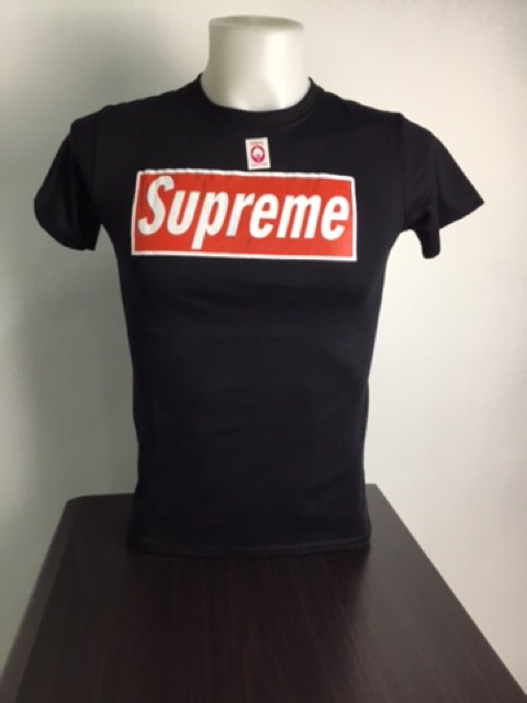 black supreme t shirt