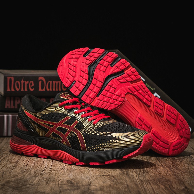 asics nimbus 21 red