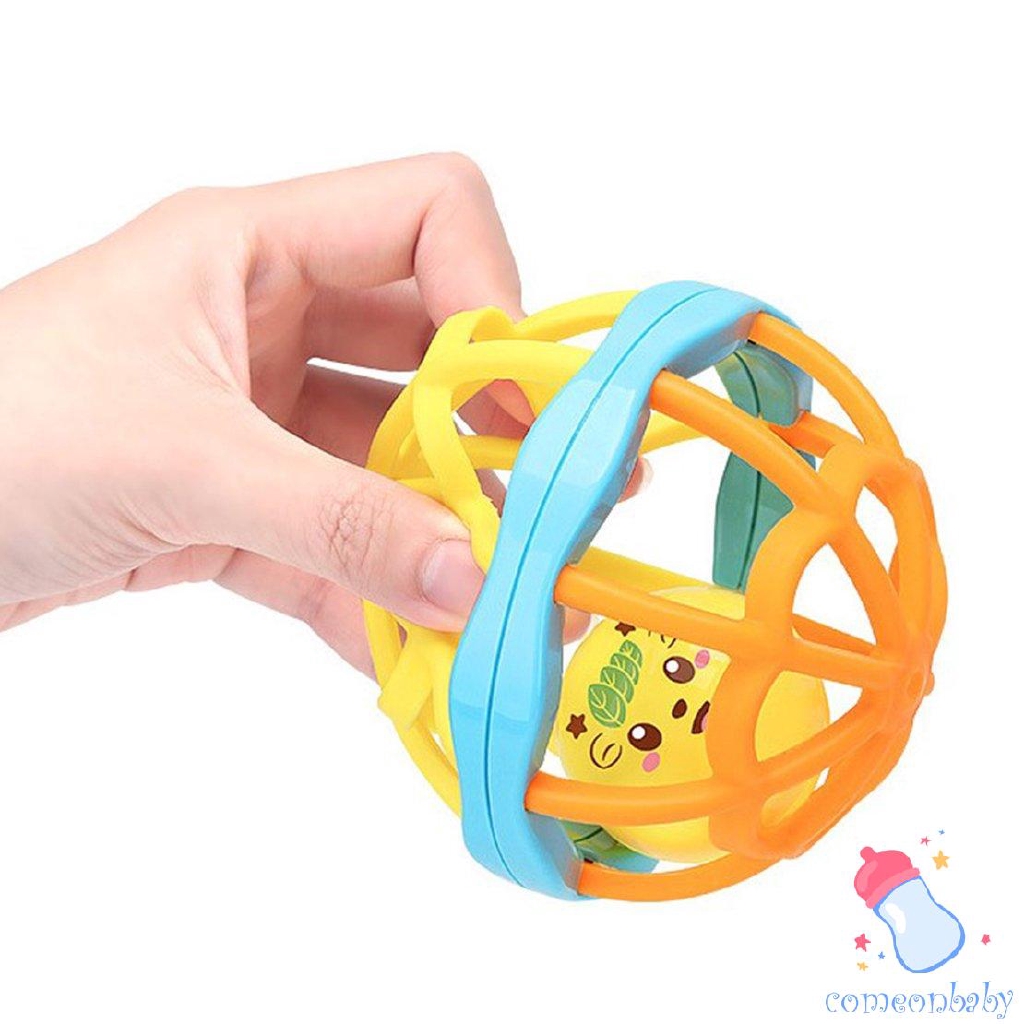 【Ready Stock】Newborn Toy Baby Toys Puzzle Hand Ball Hole Ball Rattle