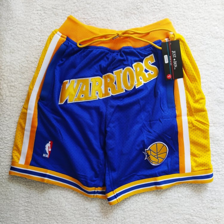 warriors jersey shorts