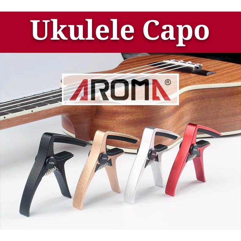 AROMA AC20U Ukulele capo Zinc alloy material Capo exclusive for