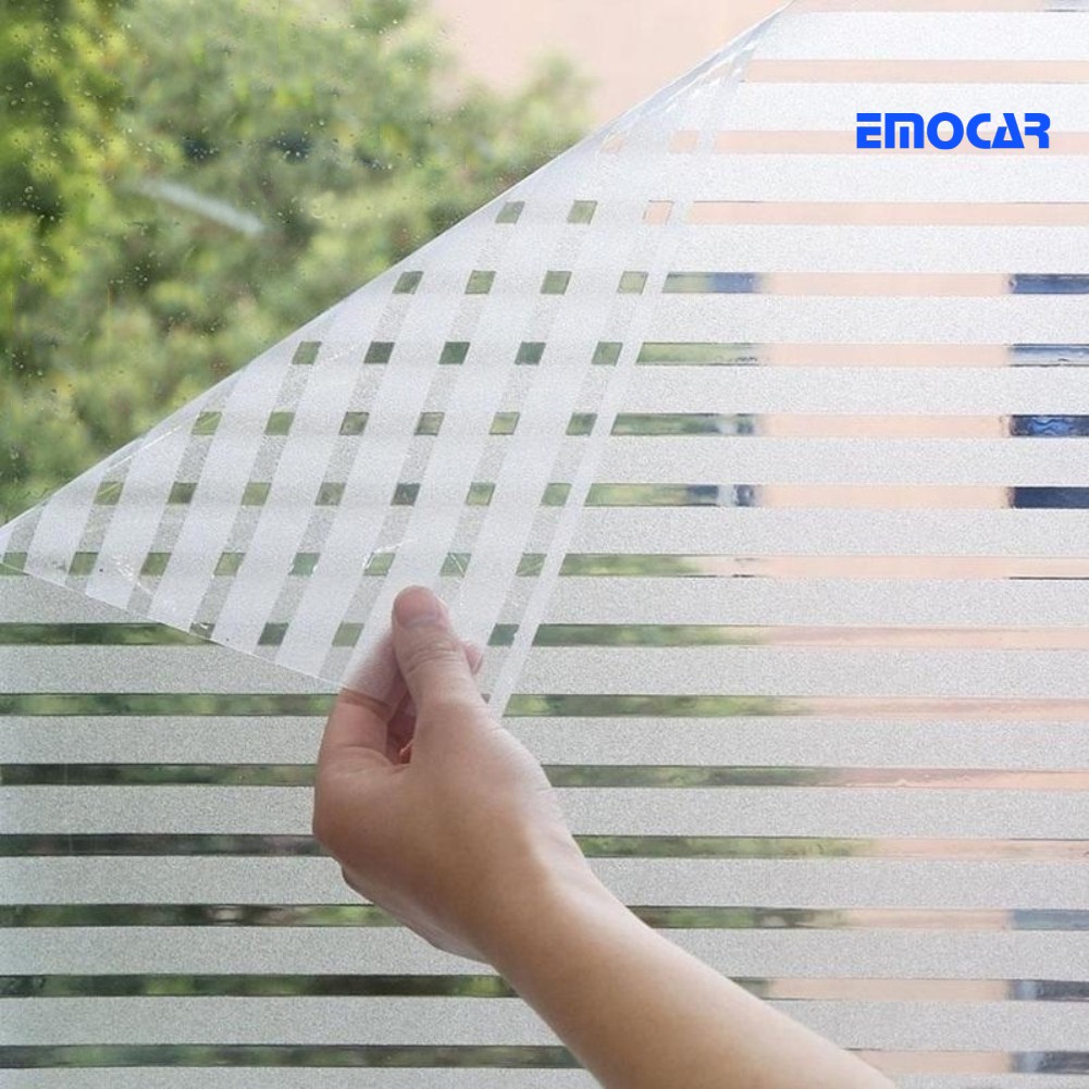 WS Wall Sticker Transparent Matte Stripes PVC Glass WS Wall Sticker Transparent Matte Stripes PVC Glass
