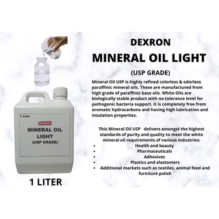 MINERAL OIL LIGHT (USP GRADE) | Shopee Philippines